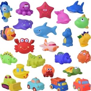 FUN LITTLE TOYS 24 PCs Bath Toys for Toddlers
